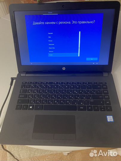 Ноутбук hp 240 g6