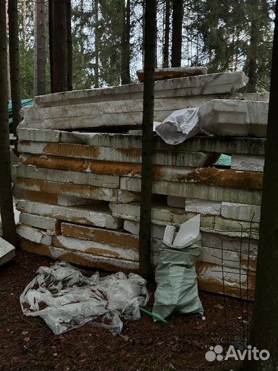 Пенополистирол Бесплатно Листы после стройки