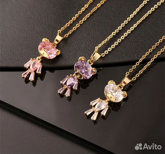 Кулон, украшение Мишка