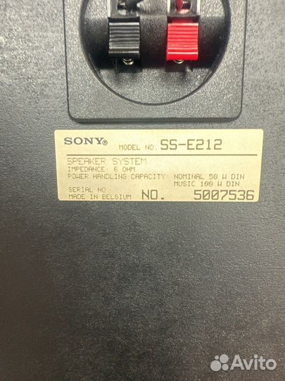 Колонки sony-SS-E212