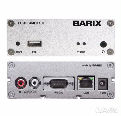 Барикс. Barix Exstreamer. Barix Декодер. Barix Exstreamer 100. Прошивка для Barix Exstreamer 100.