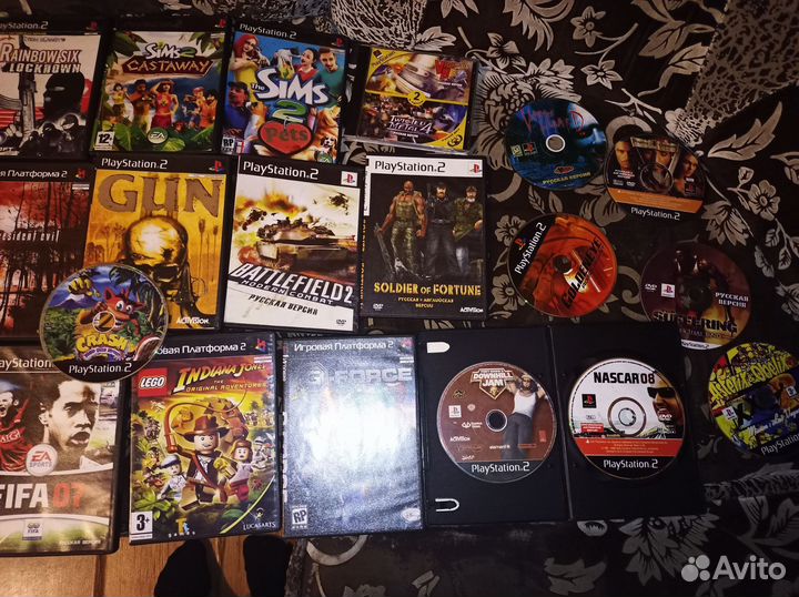 Игровые диски на ps2