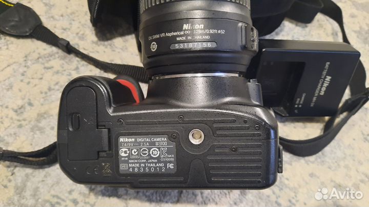 Зеркальный фотоаппарат nikon d3100