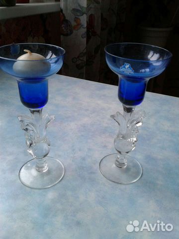 Хрустальные подсвечники