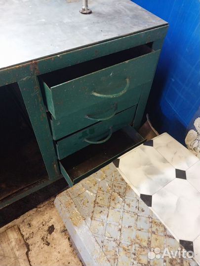 Верстак металлический бу