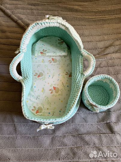 Люлька переноска ручной работы