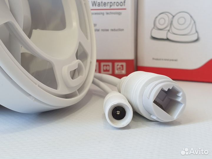 Камера видеонаблюдения 4Мп IP PoE микрофон