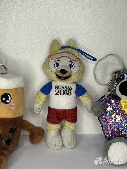 Брелоки мягкие