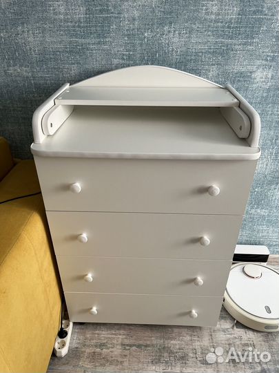 Пеленальный комод + полка сверху