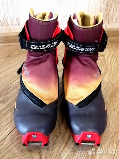 Беговые лыжи Atomic +ботинки Salomon