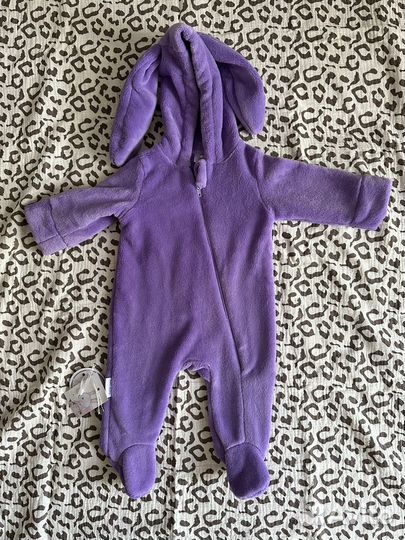 Комбинезон для новорожденного зайка