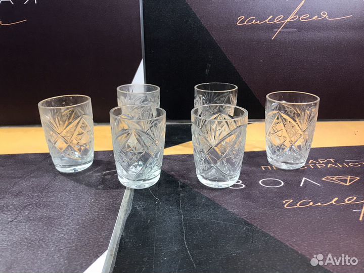 Стопки хрусталь СССР 2