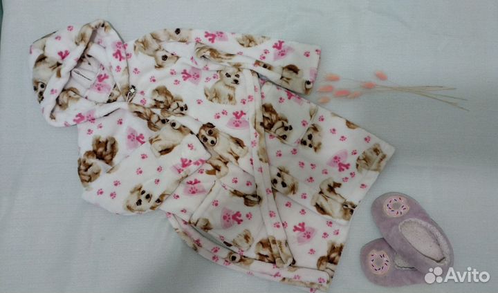 Халат для девочки 110