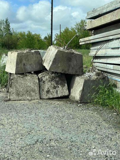 Фундаментные блоки стаканного типа, жб панели