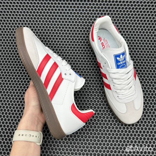 Кроссовки Adidas Samba Red line