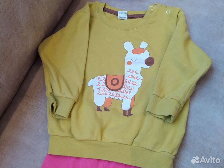 Пакет одежды для девочки 86 размер