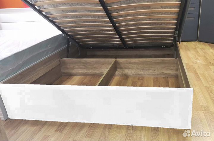 Кровать Наоми белый мдф