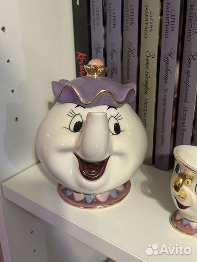 Чайный набор Disney Миссис Потс и Чип