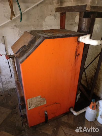 Твердотопливный котел длительного горения бу