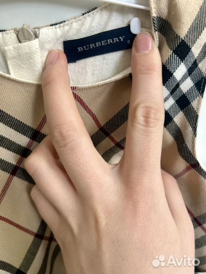 Платье Burberry,3-4 года