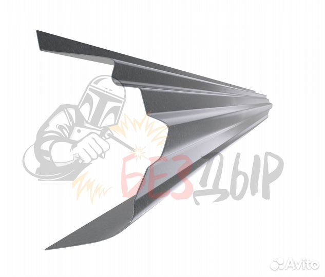 Ремонтный порог Mercedes-Benz W140 правый