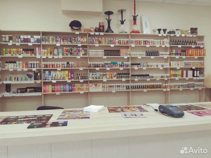 Продаётся готовый бизнес табачный магазин Inhale