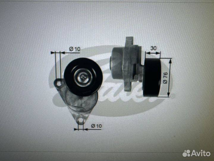 Ролик натяжителя поликлин.ремня