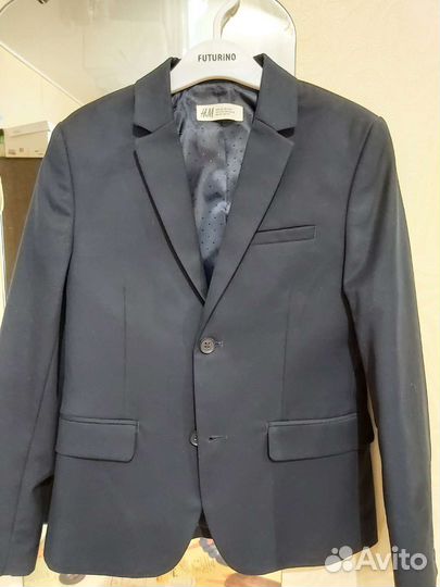 Пиджак для мальчика 140