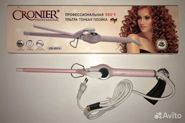 Плойка для афрокудрей