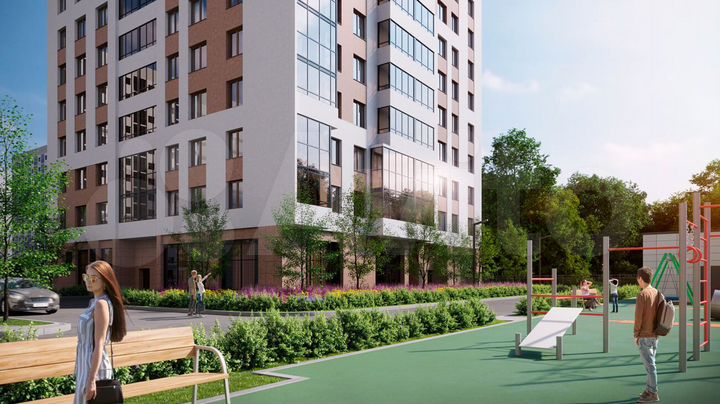 2-к. квартира, 62,8 м², 14/25 эт.