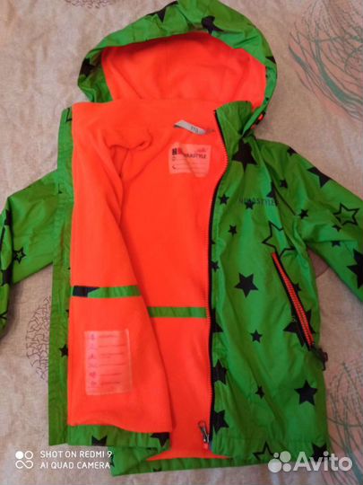 Ветровка для мальчика 110р мембрана