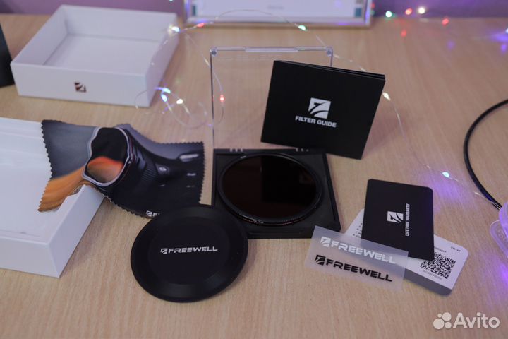 Nd фильтр freewell 6-9 stop 77 mm