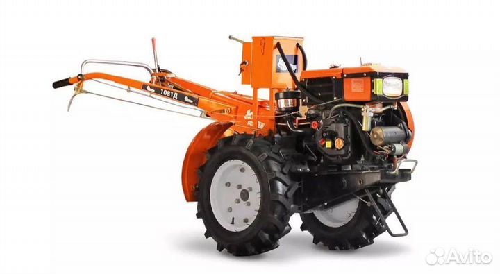 Мотоблок дизельный Кентавр 12л.с фреза