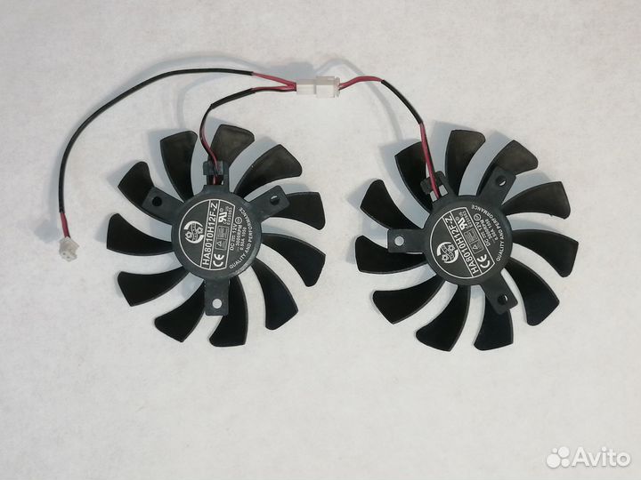 Вентиляторы для видеокарт MSI GTX 1050/1050ti