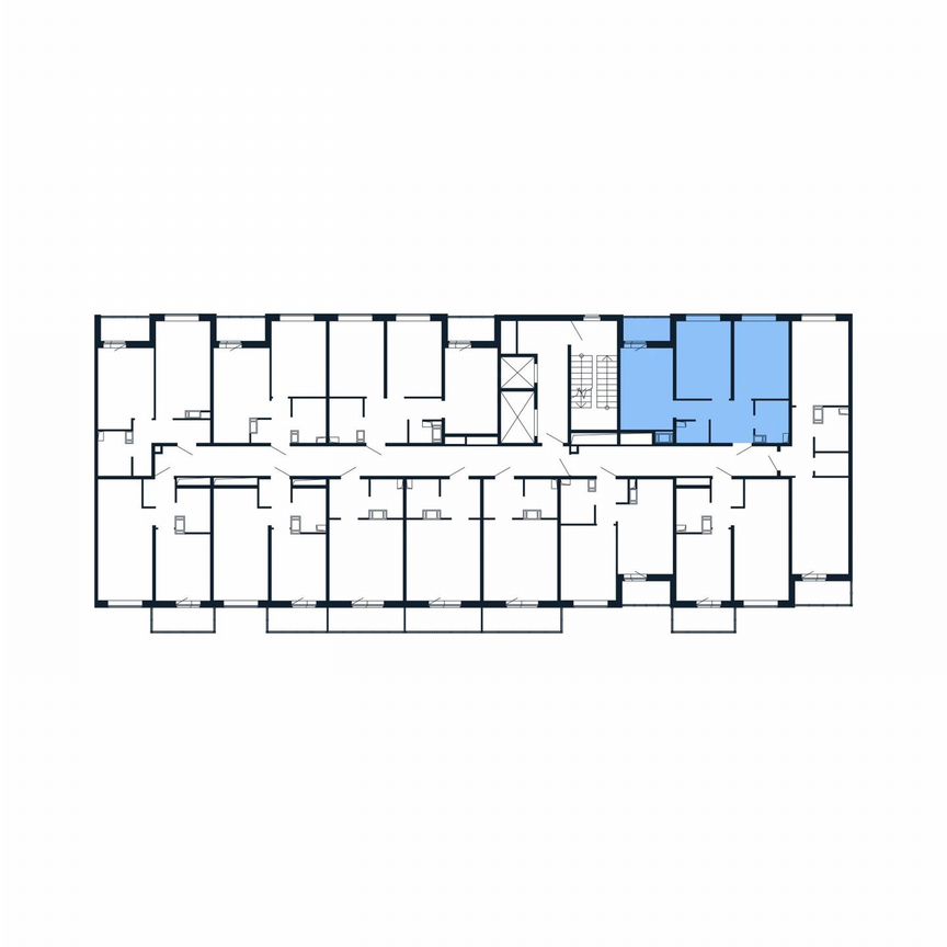 2-к. квартира, 49,9 м², 9/12 эт.