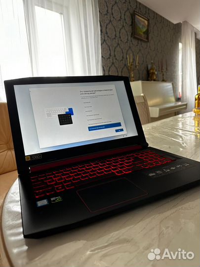 Игровой ноутбук acer nitro 5