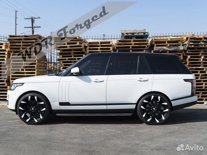 Кованые диски R23 на Land Rover Range Rover