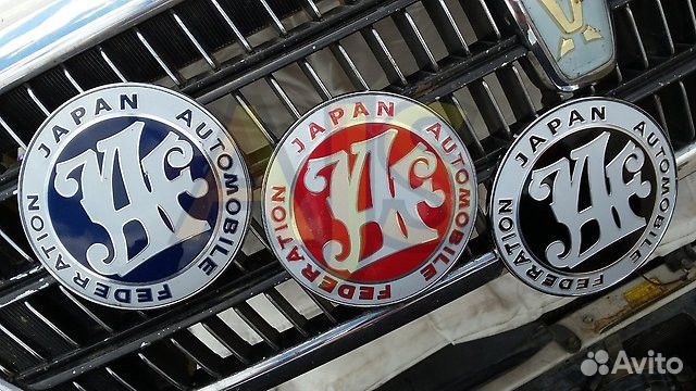 Эмблема JAF красный