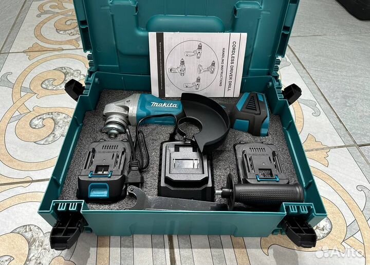 Аккумуляторная болгарка Makita 125мм (Арт.40590)