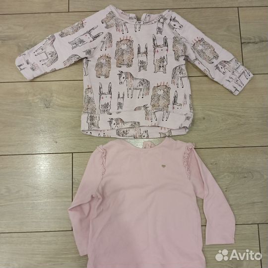 Детские вещи пакетом 74 80 теплые