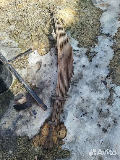 Задние рессоры на газ 3307 3309