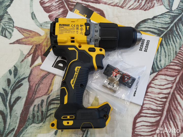 Шуруповерт DeWalt DCD805 для Европы оригинальный