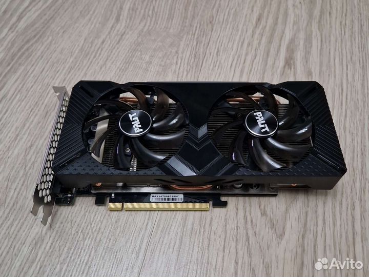 Видеокарта Palit GeForce GTX 1660 Dual