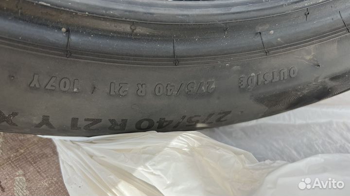 Continental PremiumContact 6 SSR 275/40 R21 и 315/35 R21 107Y