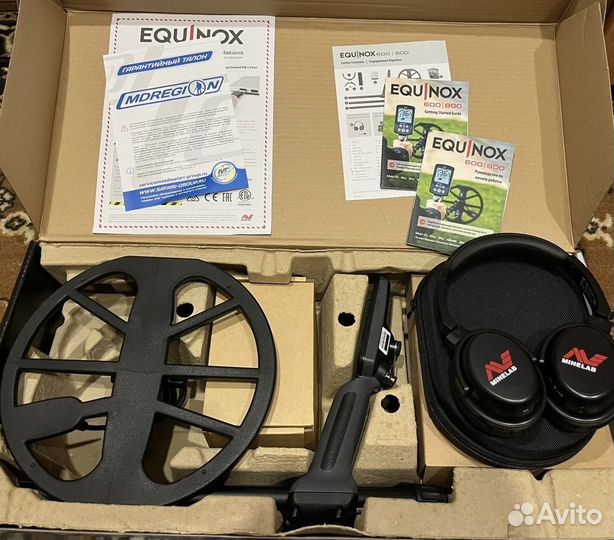Металлоискатель minelab equinox 800