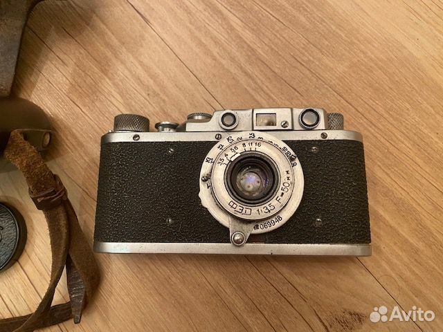 Плёночный фотоаппарат фэд в отличном состоянии