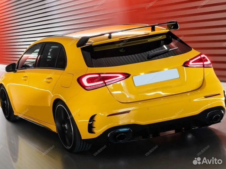 Спойлер Mercedes W177 A45 AMG HB черный