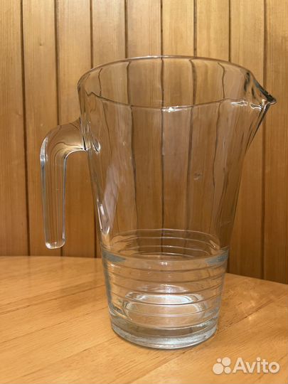 Кувшин из стекла IKEA вэнлиг 1л