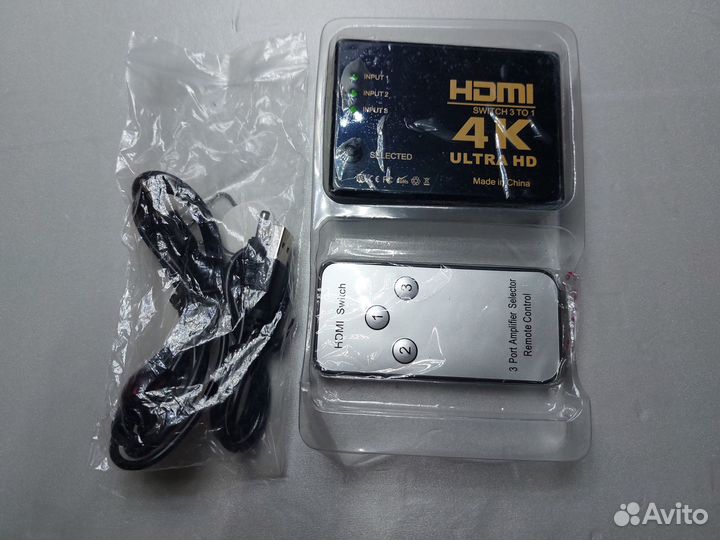 Hdmi Switch 4K переключатель видеосигналов