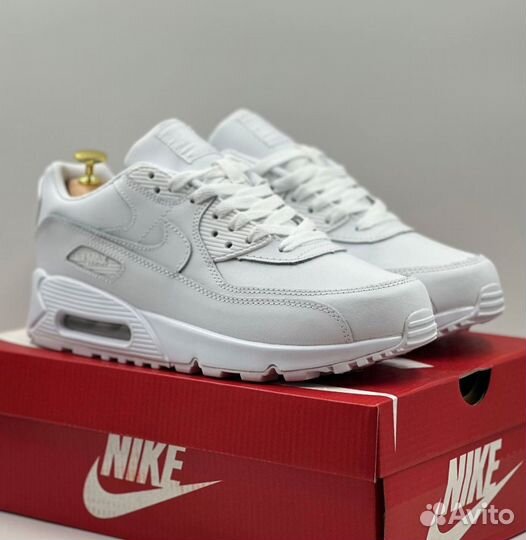 Элегантные Nike Air Max 90 Белые